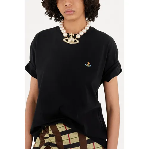 Multi Orb Black T-Shirt - Vivienne Westwood - Modalova