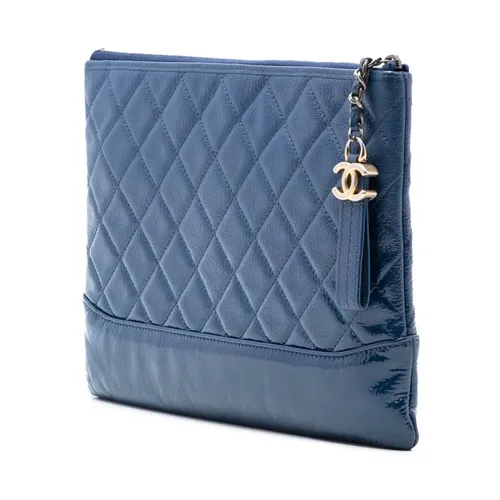 Pre-owned Quilted Leather Pouch - Chanel Vintage - Modalova