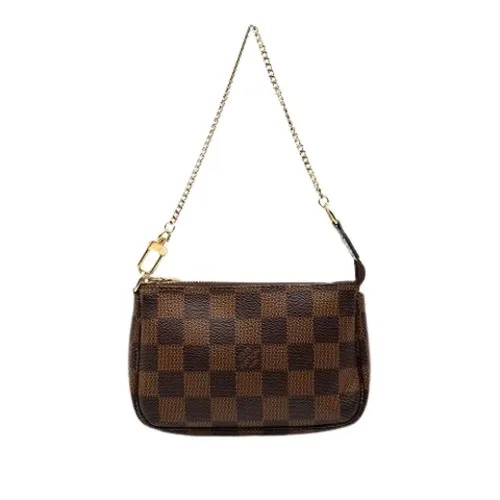 Bolso Mini de Lona Pre-owned - Louis Vuitton Vintage - Modalova