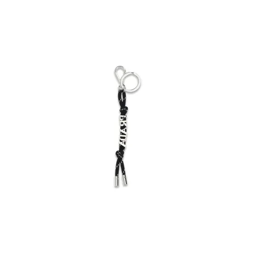 Polyamide Keychain with Secure Clip - Prada - Modalova