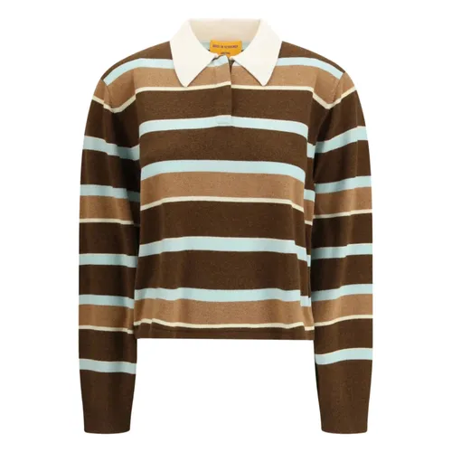 Cropped Stripe Rugby - Guest In Residence - Modalova