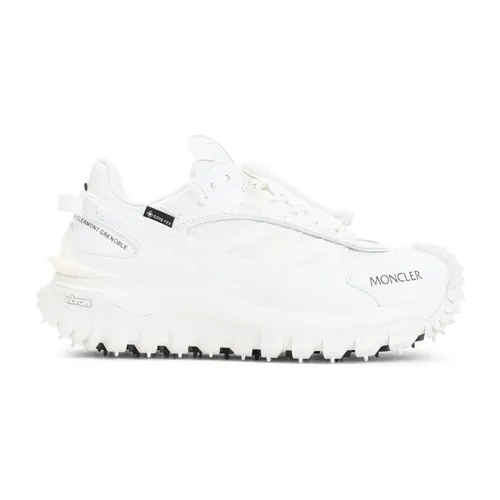 Leather Sneakers - Moncler - Modalova
