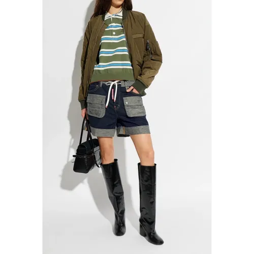 Insulated Bomber Jacket - Dsquared2 - Modalova