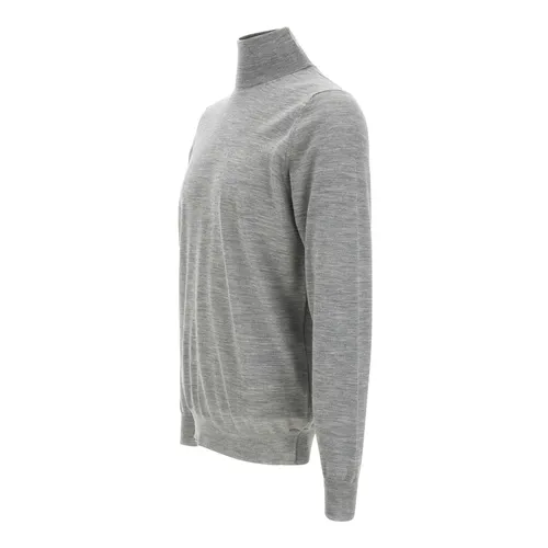 Superfine Wool 120's Turtleneck - Filippo De Laurentiis - Modalova
