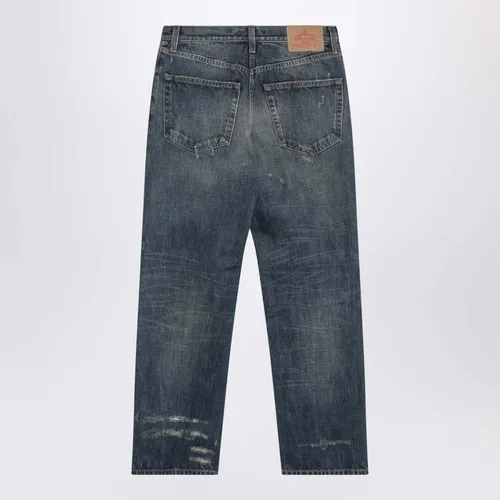 Blue Regular Jeans - Prada - Modalova