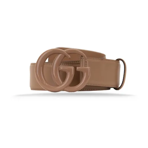 Smooth Leather Belt - Gucci - Modalova