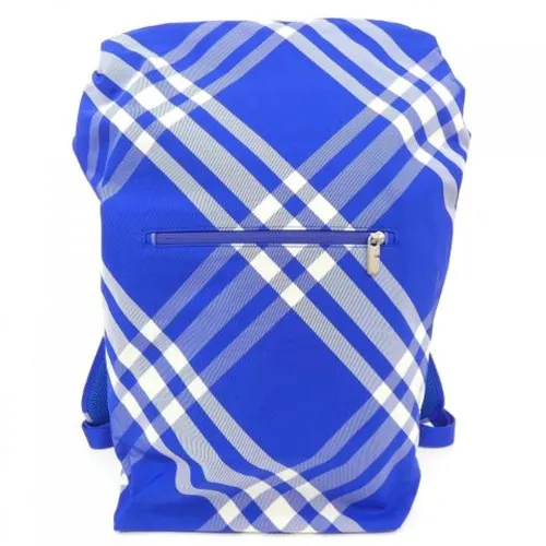 Pre-owned Check Backpack - Burberry Vintage - Modalova