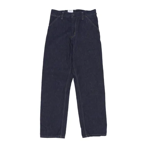 Workwear-inspired Loose Fit Denim Jeans - Carhartt Wip - Modalova
