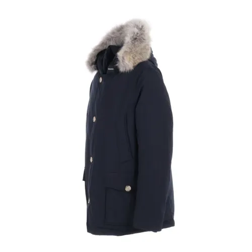 Technical Jacket with Removable Fur Hood - Woolrich - Modalova