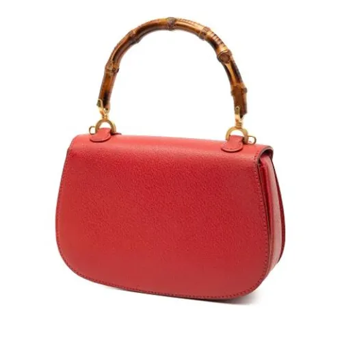 Pre-owned Leather Handbag - Gucci Vintage - Modalova