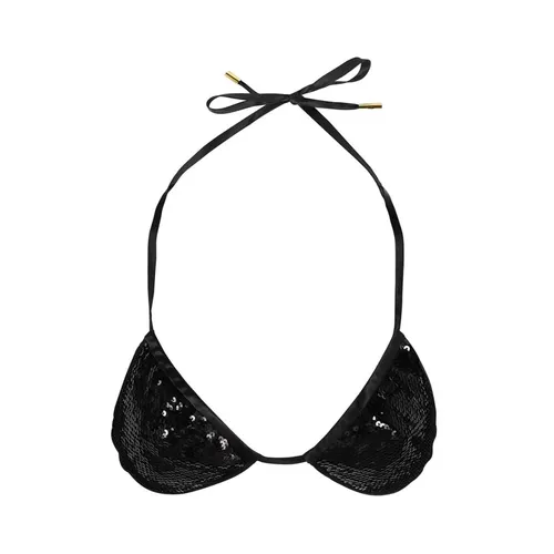 Sequin Triangle Bra Adjustable Straps - Tom Ford - Modalova