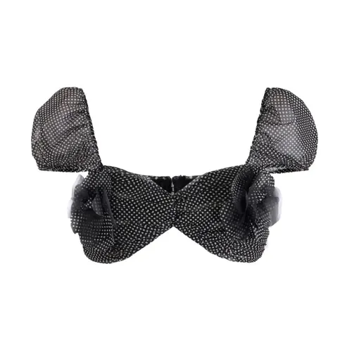 Polka Dot Print Top - Elisabetta Franchi - Modalova