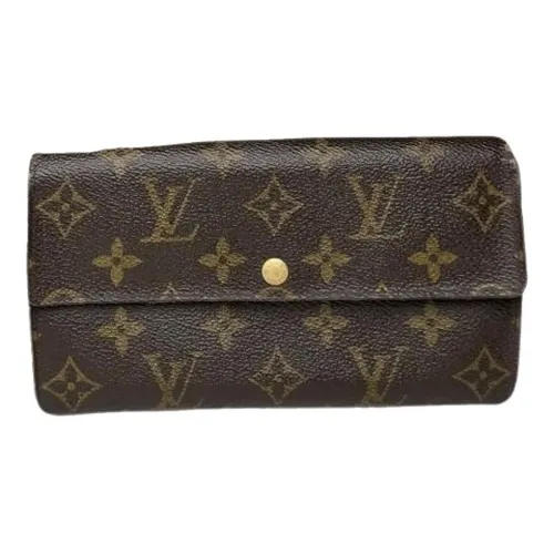 Pre-owned Leather Wallet - Louis Vuitton Vintage - Modalova