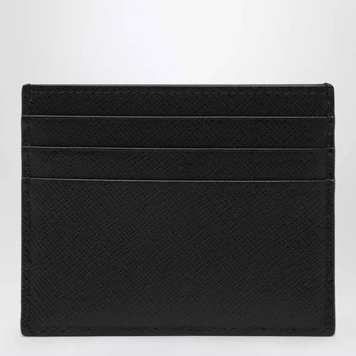 Saffiano Leather Card Holder - Prada - Modalova