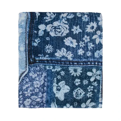 Floral Pattern Viscose Scarf - Desigual - Modalova