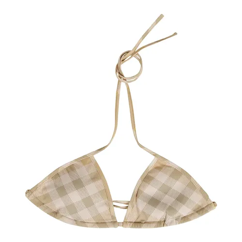 Checked Bikini Top - Burberry - Modalova