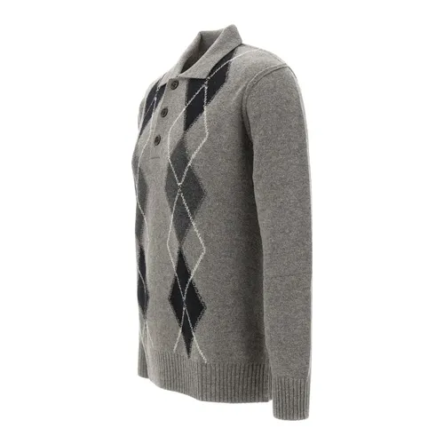 Wool Sweater - Paolo Pecora - Modalova