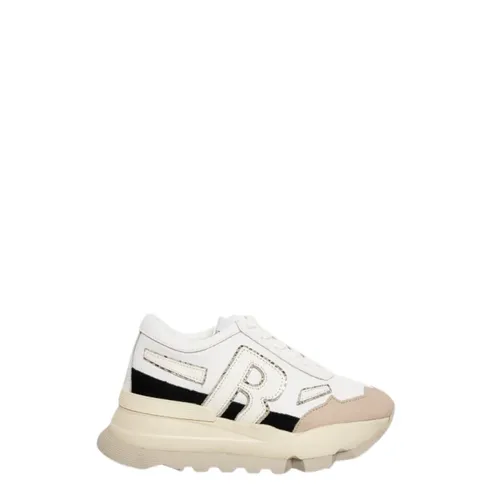 Sneakers Soft Box Snake Bianco Argento - Rucoline - Modalova