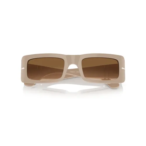 Modern Rectangular Sunglasses with Iconic Arrow Design - Persol - Modalova
