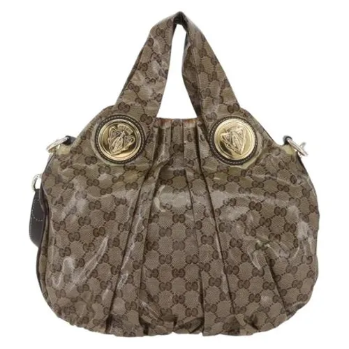 Pre-owned Canvas Handbag - Gucci Vintage - Modalova