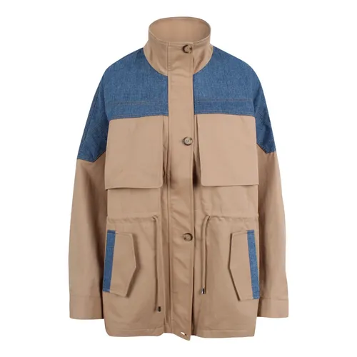 Nano Denim Panel Jacket - Jovonna London - Modalova