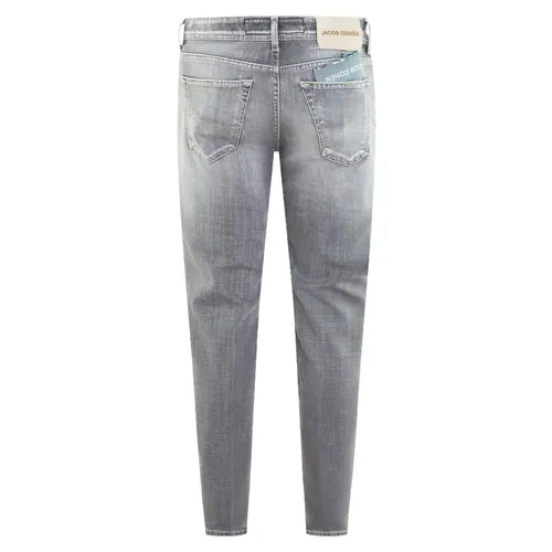 Slim Cropped Carrot Jeans Grey - Jacob Cohën - Modalova