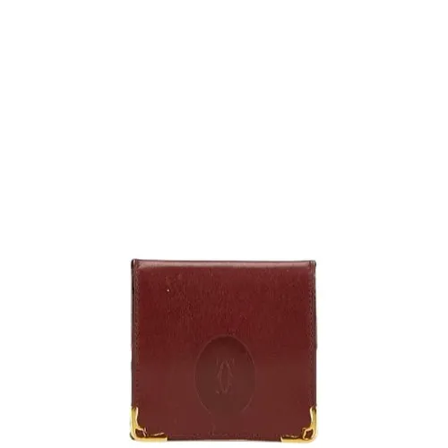 Pre-owned Leather Wallet - Cartier Vintage - Modalova