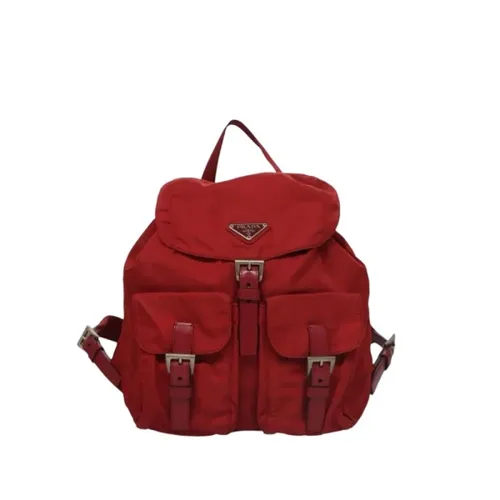 Pre-owned Nylon Backpack - Prada Vintage - Modalova