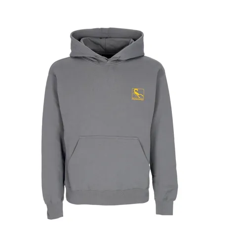 Sudadera gris con capucha y bolsillo canguro - Propaganda - Modalova