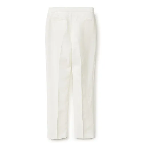 White Jogging Trousers with Drawstring - Fabiana Filippi - Modalova