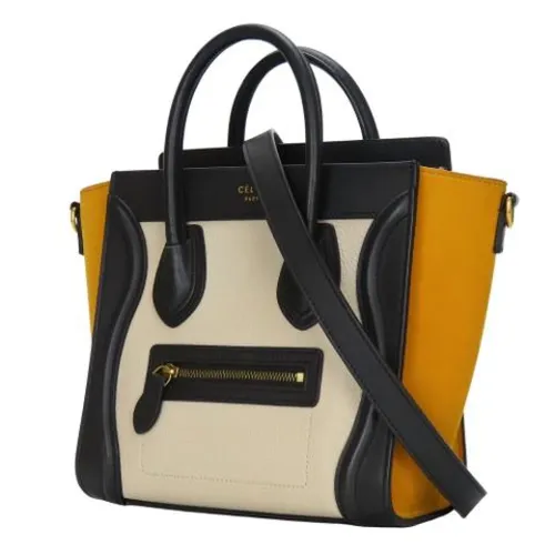 Pre-owned Leather Handbag - Celine Vintage - Modalova