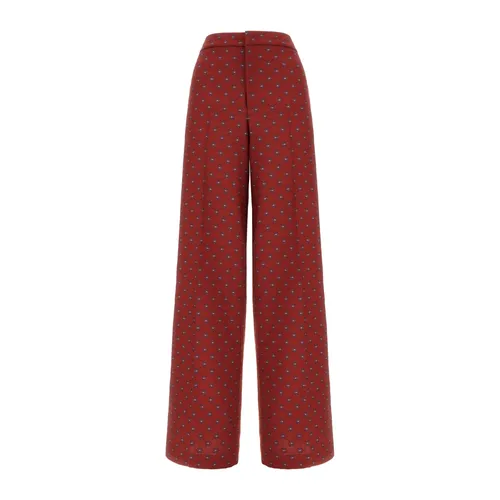 Wool Blend Trousers - Etro - Modalova