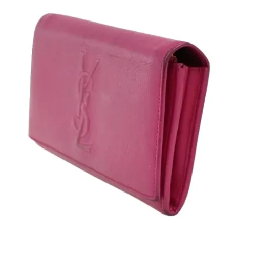 Pre-owned Leather Wallet - Saint Laurent Vintage - Modalova