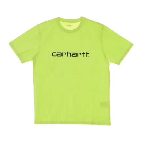 Camiseta Script Lima/Negro - Carhartt Wip - Modalova