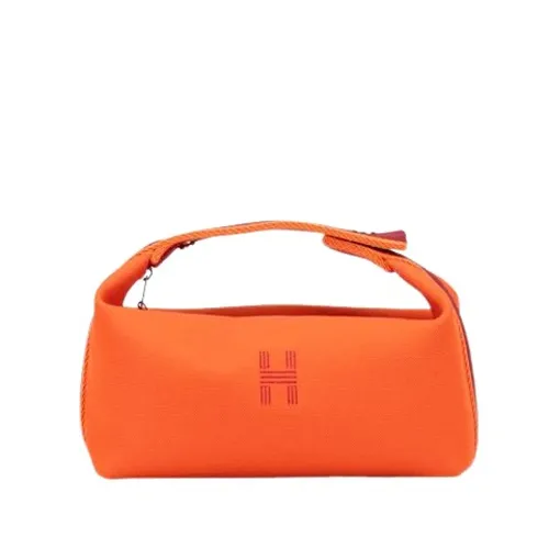 Pre-owned Canvas Pouch - Hermès Vintage - Modalova