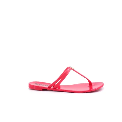 Infradito PVC Logo Gold - Patrizia Pepe - Modalova