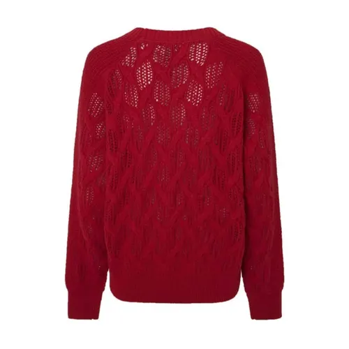 Red Hedra Crew Neck Sweater - Pepe Jeans - Modalova