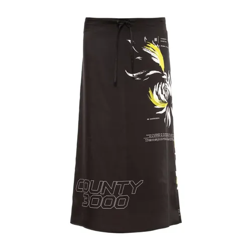 Skirts > Midi Skirts - - Marcelo Burlon - Modalova