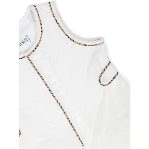 Romper and Hat Set - Burberry - Modalova