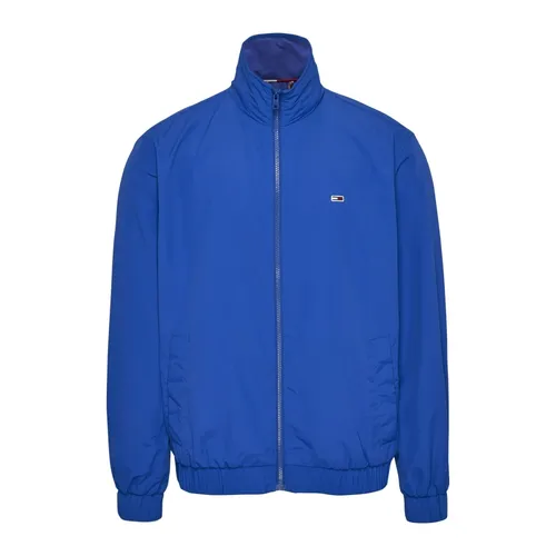 Essential Blue Nylon Jacket - Tommy Jeans - Modalova