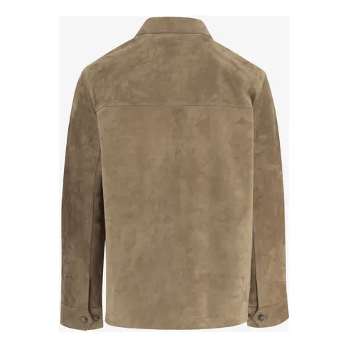 Suede Jacket - Yves Salomon - Modalova