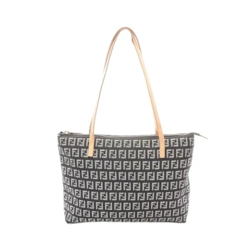 Pre-owned Canvas Shoulder Bag - Fendi Vintage - Modalova