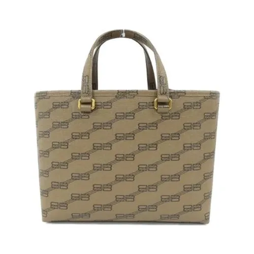 Pre-owned Canvas Tote Bag - Balenciaga Vintage - Modalova