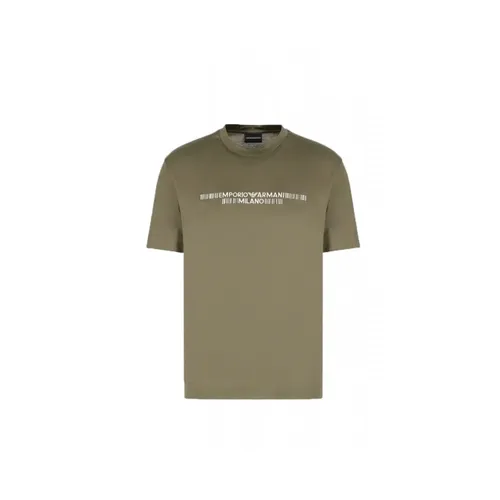Camiseta Barcode - Emporio Armani - Modalova
