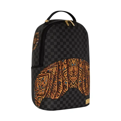 Checkerboard Motif Backpack - Sprayground - Modalova