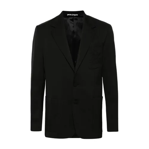 Monogram Blazer - Palm Angels - Modalova