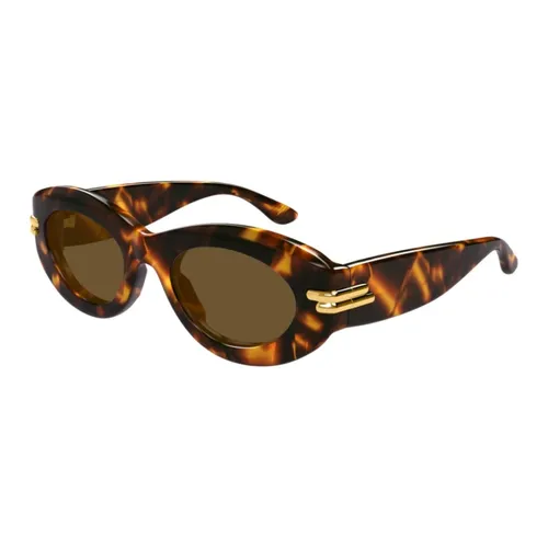 Round Sunglasses - Bottega Veneta - Modalova