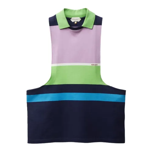 Top de rayas - Versace - Modalova