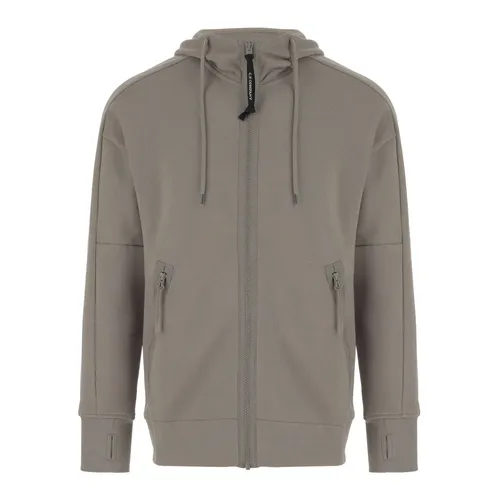 Cotton Sweatshirt with Goggles - C.p. Company - Modalova
