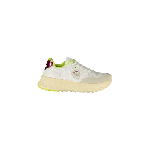 White Sneaker with Edgy Accents - Blauer - Modalova